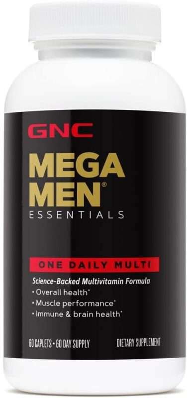 GNC Mega Men One Daily Multivitamin Review .